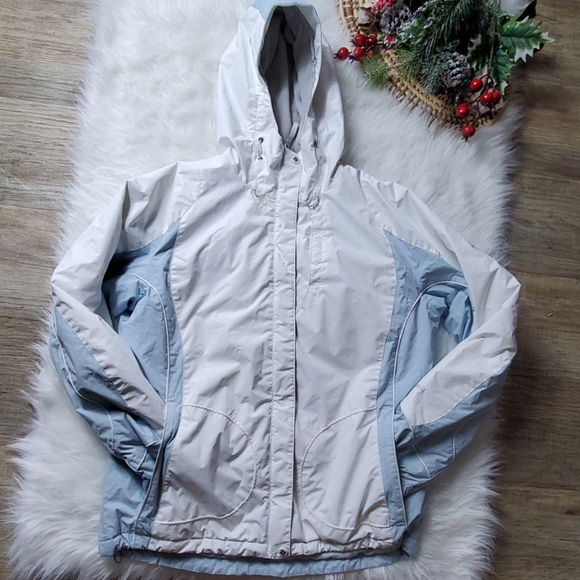 Columbia Jackets & Blazers - Columbia Women Waterproof Puffer Black Blue Jacket